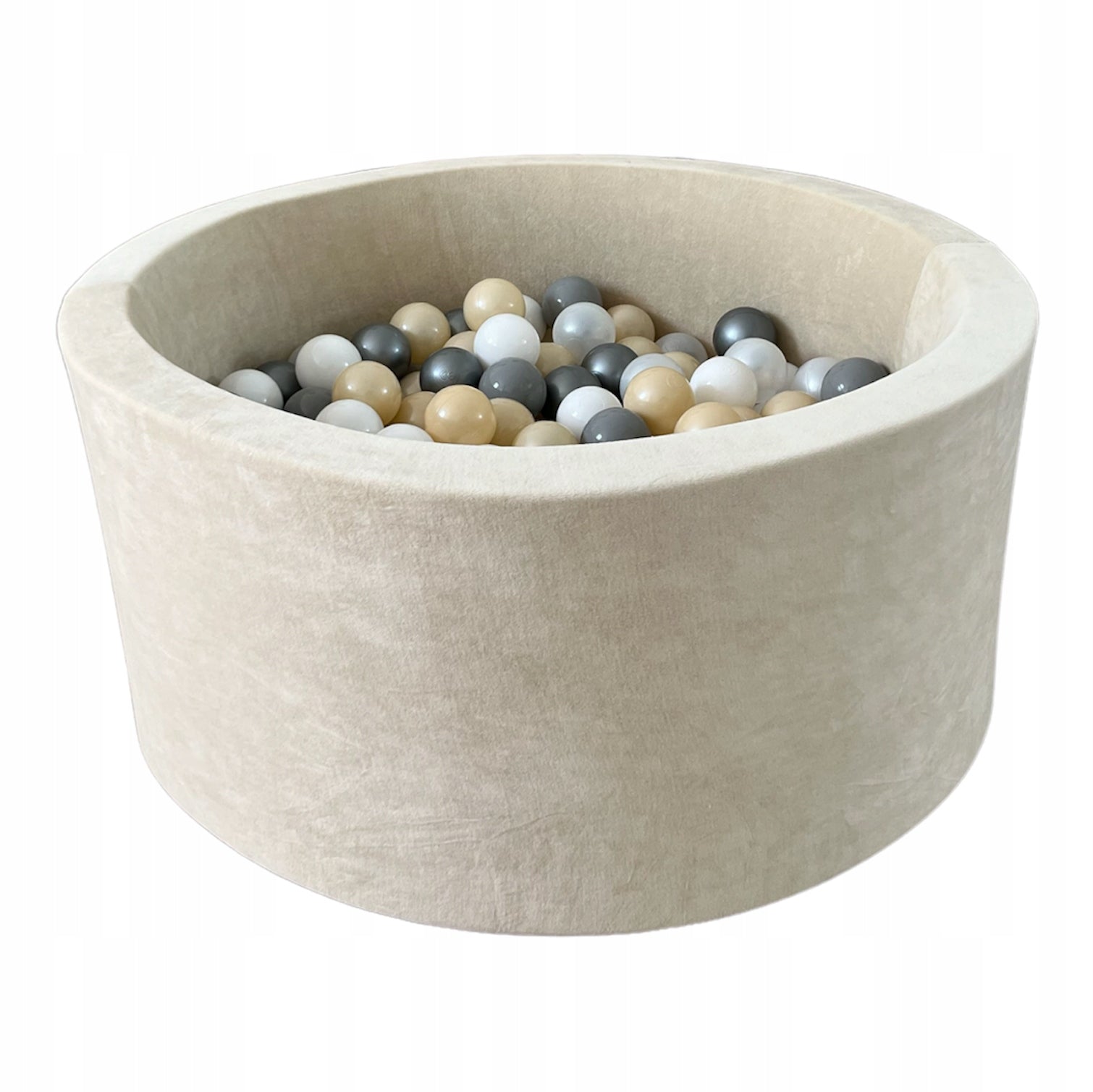 Dry pool with balls 40x90 Velvet Cream 200 balls - ANY MIX
