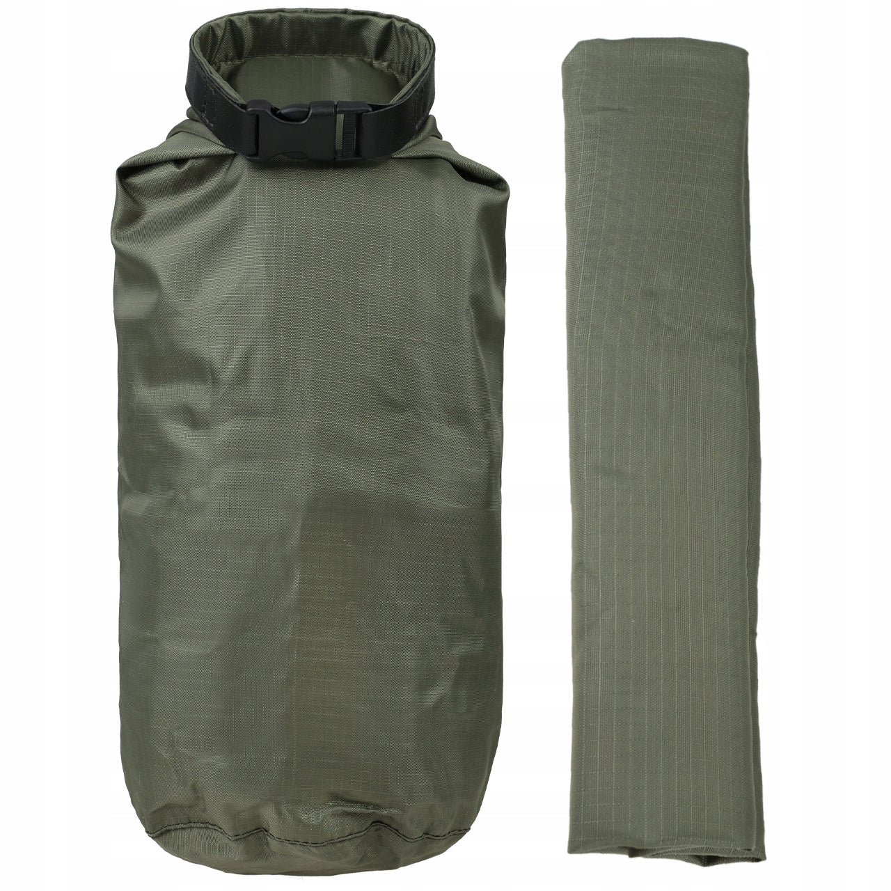 Drybag MFH 4 L waterproof hiking bag for kayak Olive