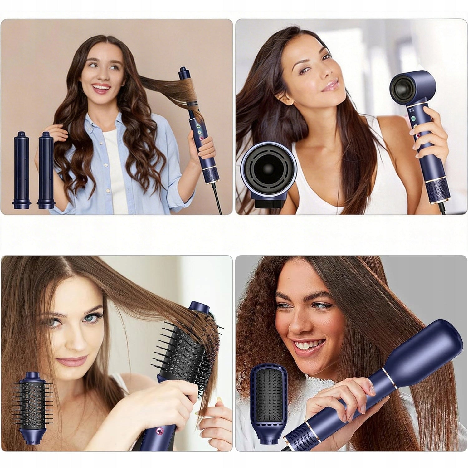 Dryer Curler Rotating Inverter Adjustable Cold Breathing Ionization Waves Packaging status original