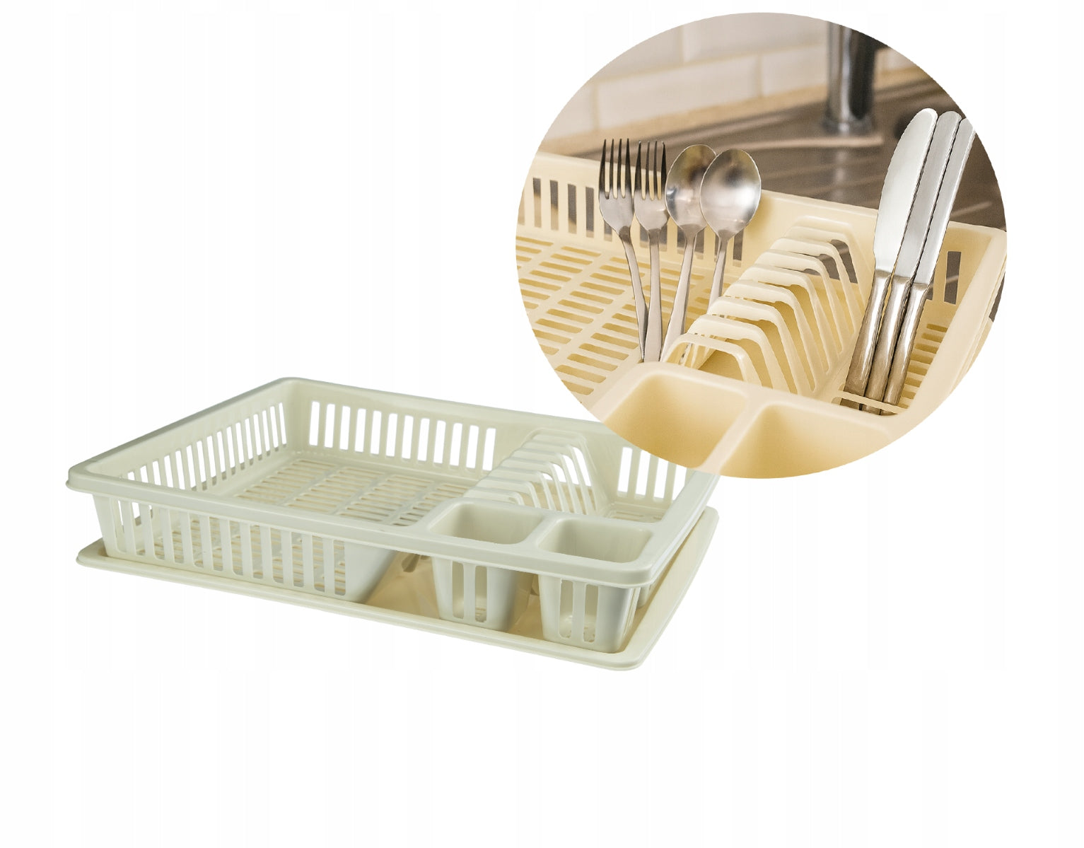 Dryer MOLLY small cream, kitchen accessories Galicja