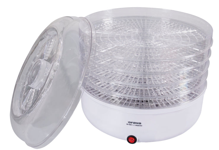 Dryer for mushrooms, vegetables and fruits SU-102, white, 230 W, Orava