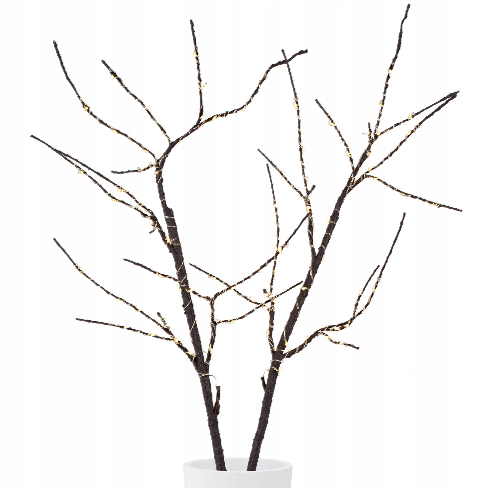 Kalėdų eglutė 2x stiebas 80cm 100 LED CD006