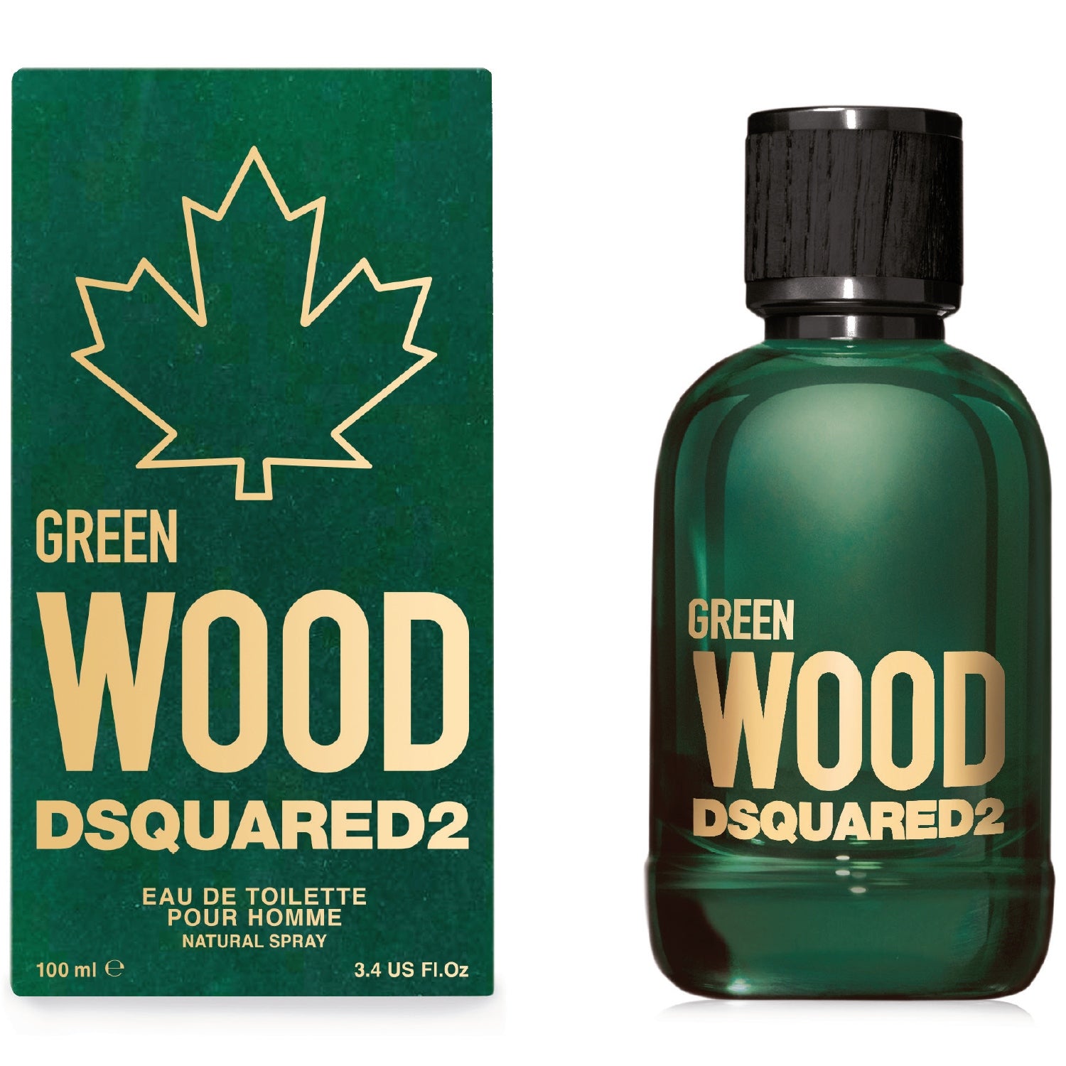Dsquared2 Green Wood 100 ml Eau de Toilette (Foil Wrapped) Manufacturer code 8011003852741