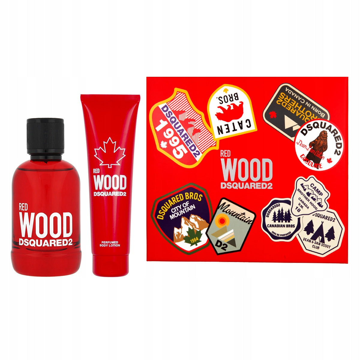 Dsquared2 Red Wood EDT 100 ml + BL 150 ml W