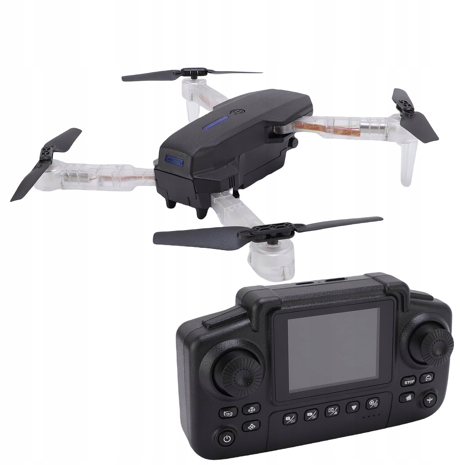Dual Camera FPV WiFi Drone Optical Flow Positioning OD Model 0090AHSI
