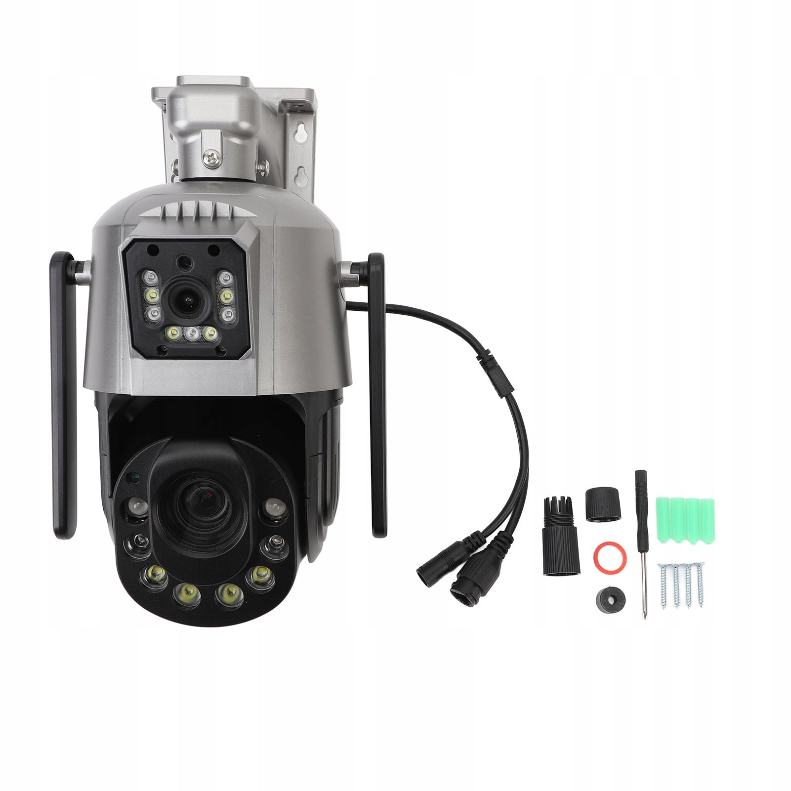 Dual Lens Security Camera Wi -Fi PTZ Detection 6P Model 1696WYZQ