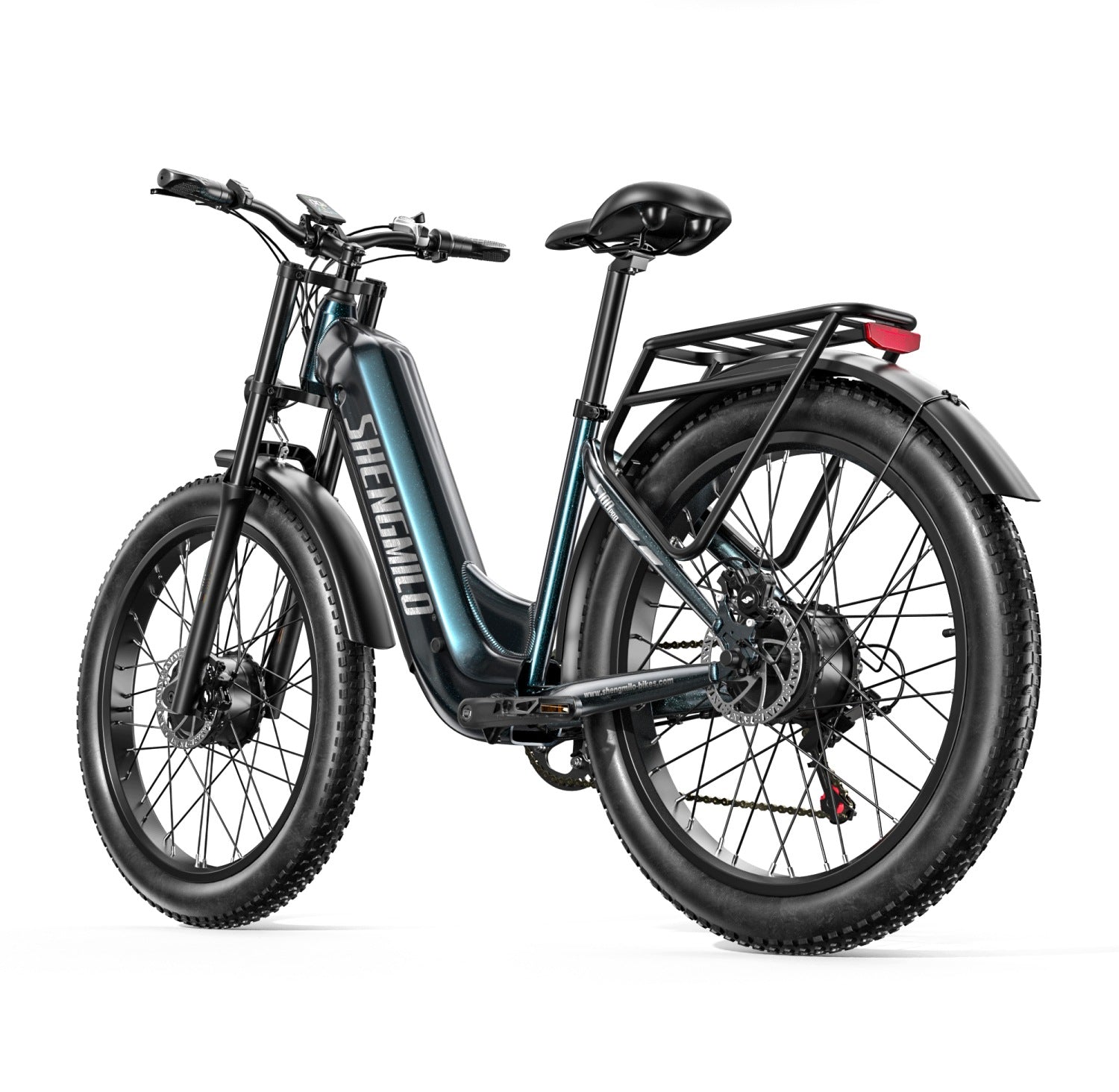 Dual Motor Electric Vehicles Shengmilo S700pro 2000W 25AH 45KM/H 26" Brand Shengmilo