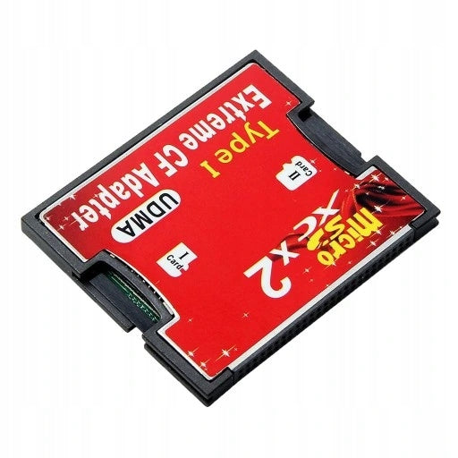 Dual Port SD Card SDHC SDXC Type I Compact Flash Card Adapter Manufacturer no brand