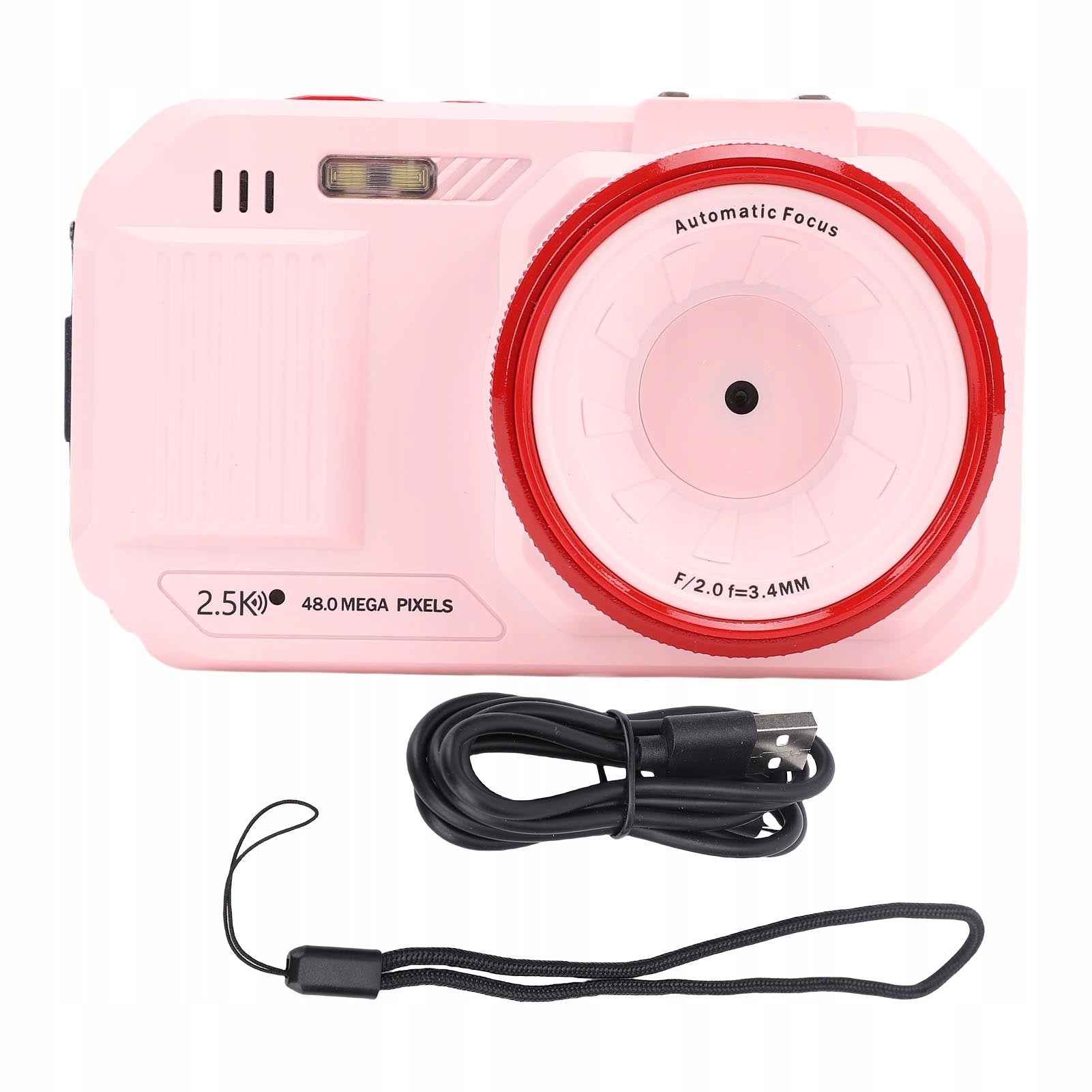 Dual Screen Digital Camera 48MP HD 16x Zoom Autofocus Wi -Fi Digital RJ Brand no brand