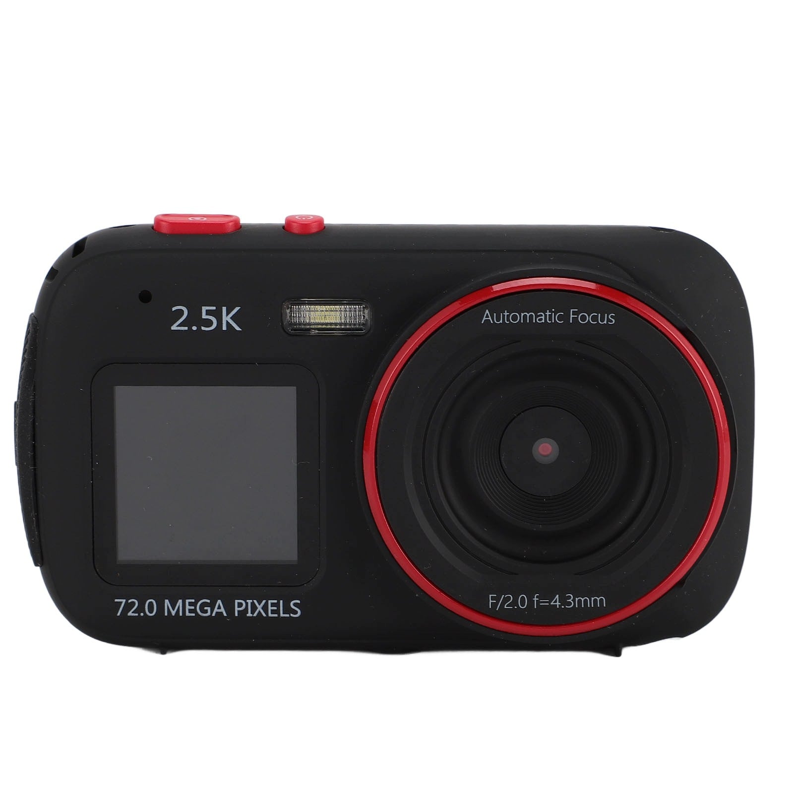 Dual Screen Selfie Camera 2,5K 72MP Auto Focus 9P Music Playback