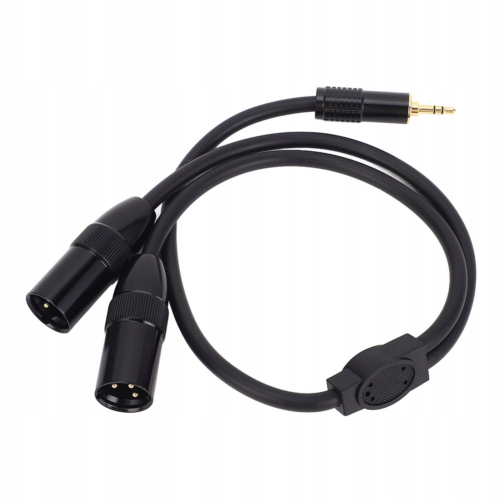 Dual XLR Male up to 1/8 inch TRS stereo y leristra T7