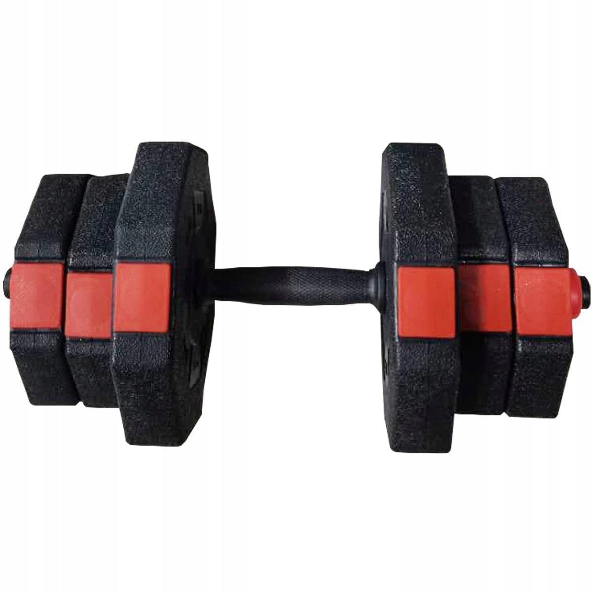 Dumbbells Adjustable 20kg Dumbbell Set 2x10kg Griffin with Barbell Function Kind vinyl