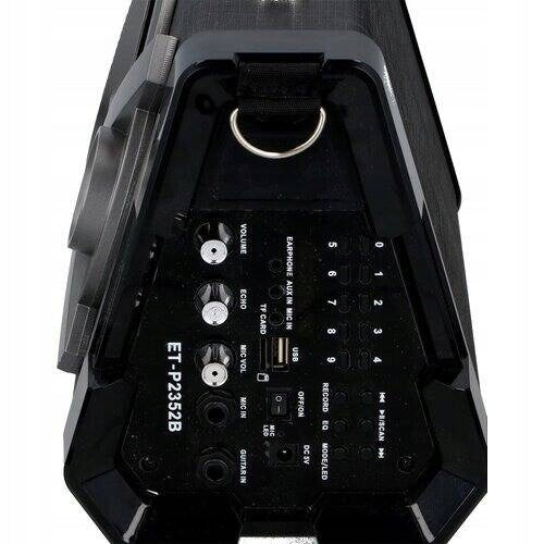 Dunlop Mobile Bluetooth Speaker with Remote Control D344 20W FM Radio Black Manufacturer code D344