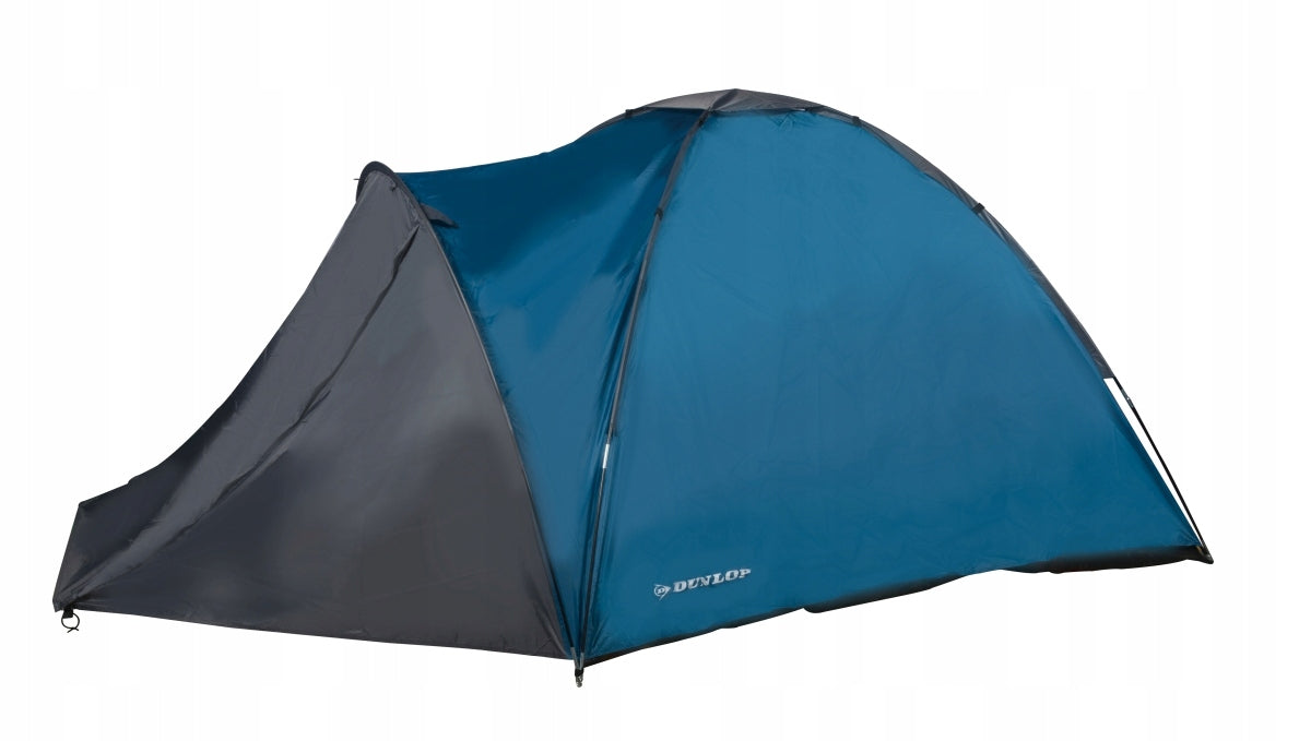 Dunlop TENT 3-person IGLO with vestibule with tropical navy blue