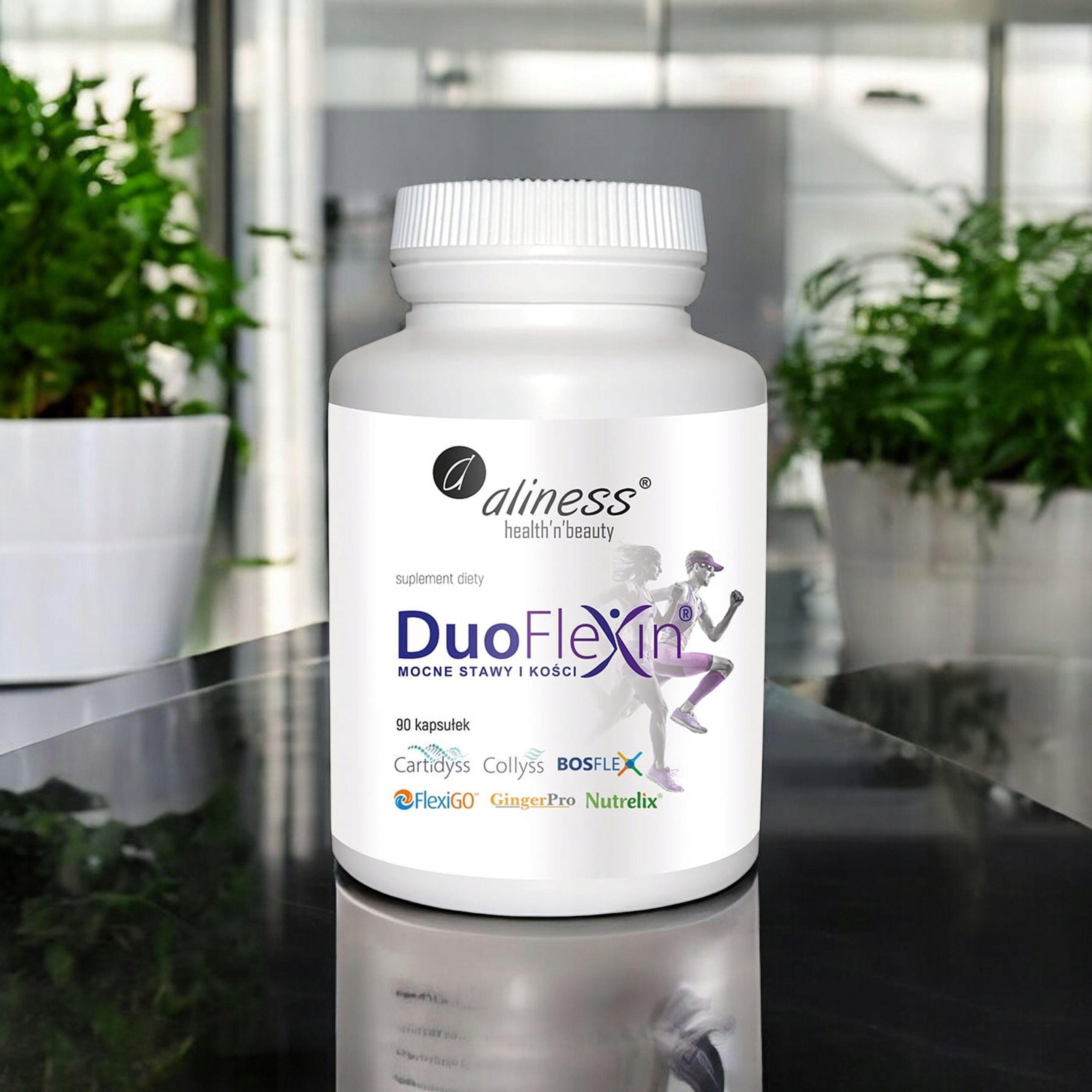 DuoFlexin Strong Joints Bones 2x90caps Collagen Mobility Flexibility ALINESS Manufacturer code 5903242581441