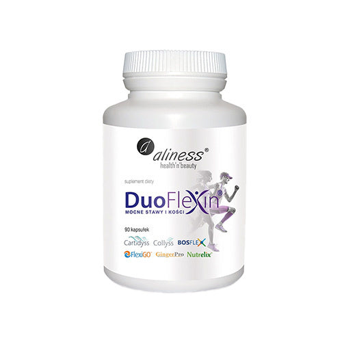 DuoFlexin Strong Joints Bones 2x90caps Collagen Mobility Flexibility ALINESS Packaging status original