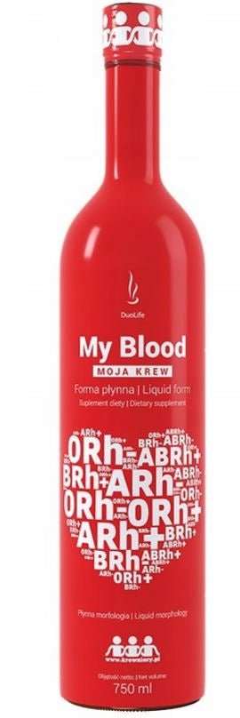 DuoLife MY BLOOD liquid 750 ml 1 pc. Packaging status original
