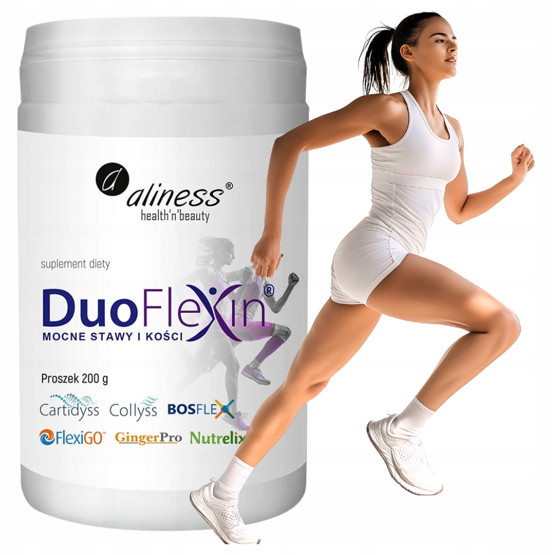 Duoflexin 200 g Aliness, Strong Joints and Bones 100% Natural x 200 g powder