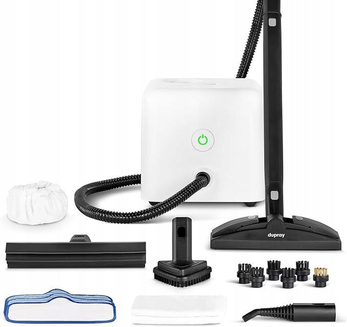 Dupray Neat Steamer Home Steam Mop 17 Accessories Fugue Tiles Box