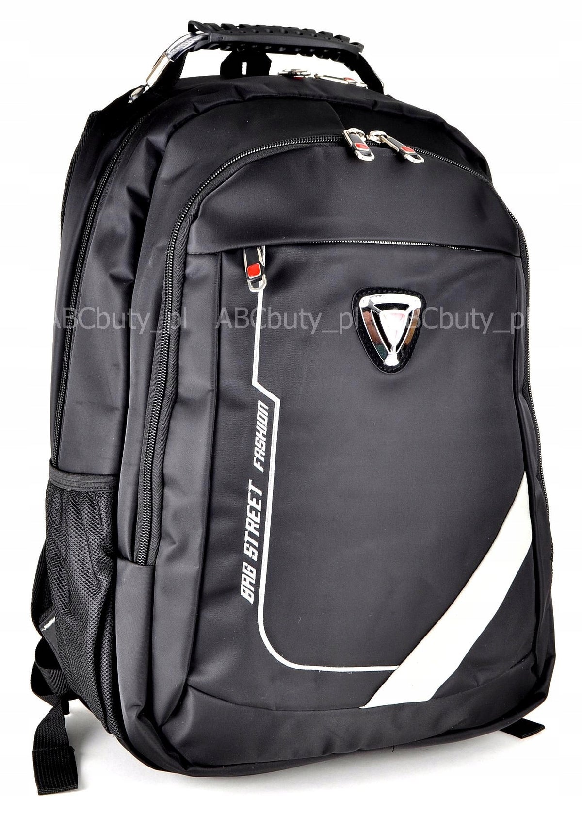 Durable Black Laptop BACKPACK 17 SATCHEL for School Work SOLID HQ EAN (GTIN) 5906280349325