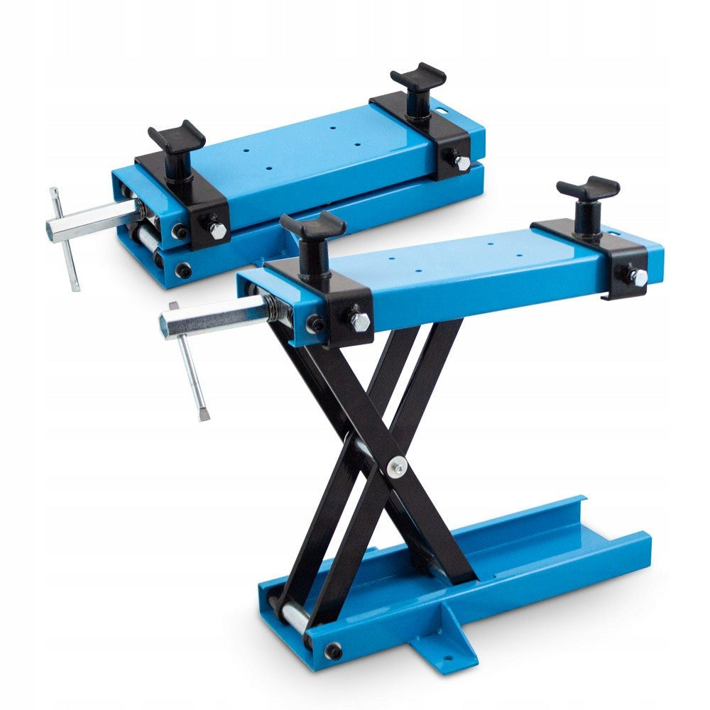 Durable Motorcycle Lift 500kg Scissor with Adjustable Platform Brand no brand