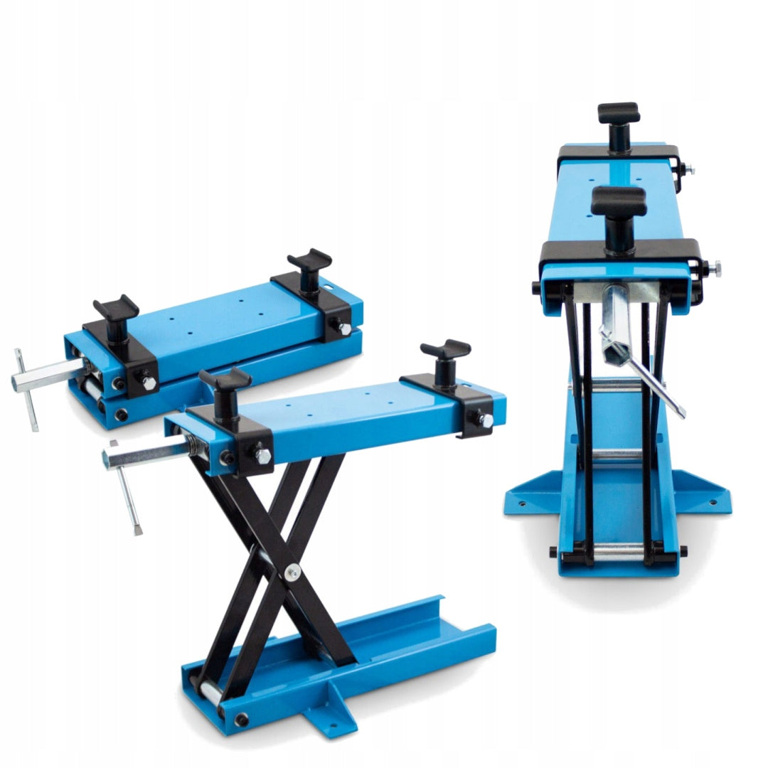Durable Motorcycle Lift 500kg Scissor with Adjustable Platform