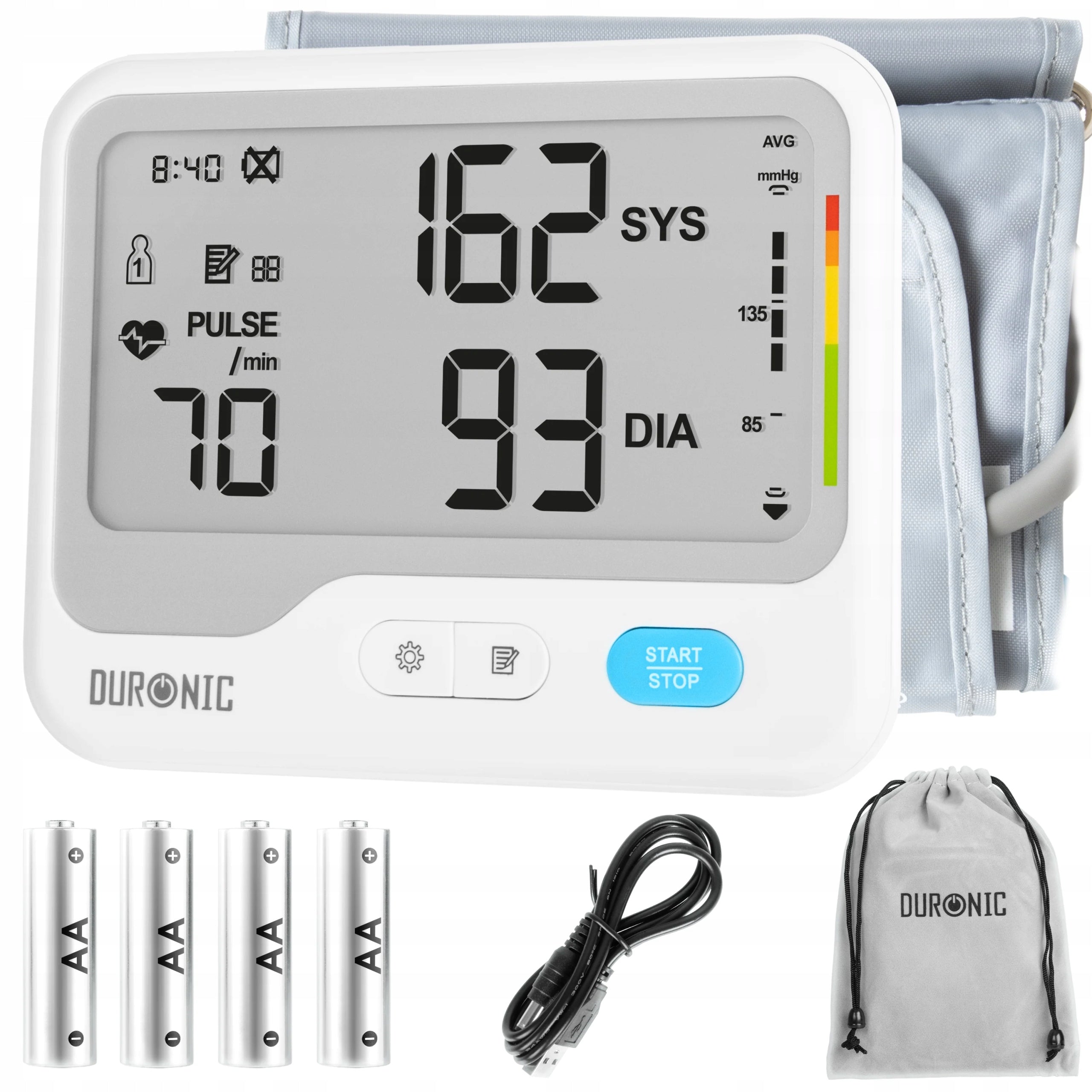 Duronic BPM125 Shoulder blood pressure monitor automatic pressure monitor