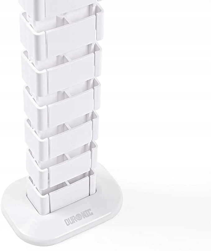 Duronic CM1DM WE Cable cover grille 130 cm white modular spine Model CM1DM