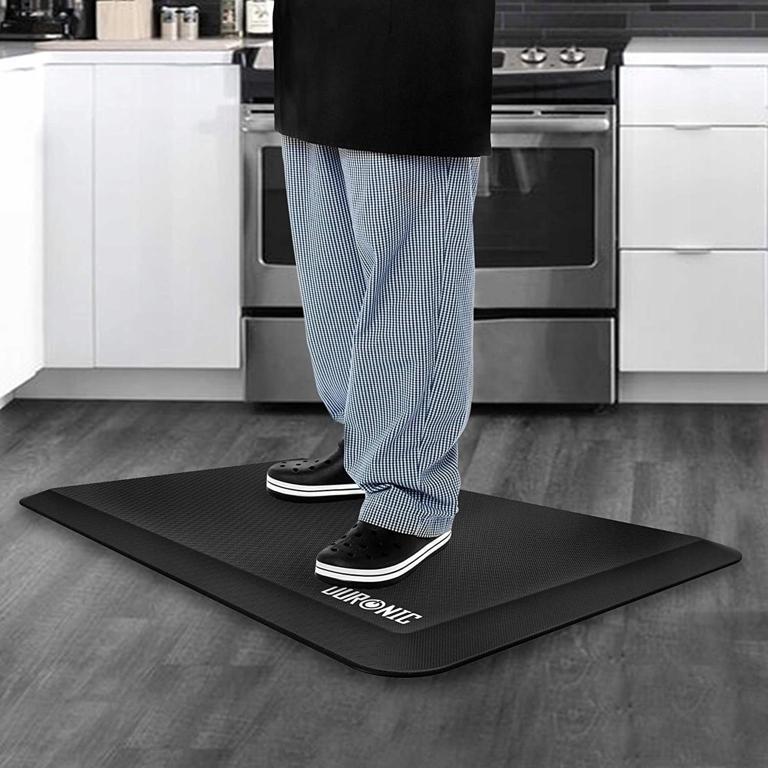 Duronic DM-MAT2 Anti-Fatigue Foam Floor Mat for Office Water Resistant Product height 43 cm