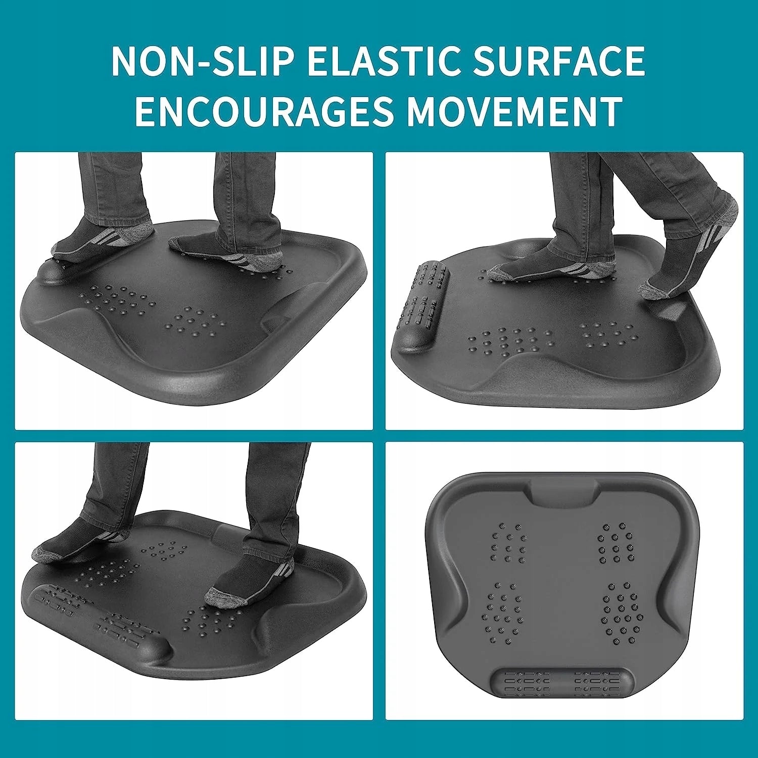 Duronic FT01 Anti-Fatigue Mat Footrest Floor Mat with Massage Points Brand Duronic
