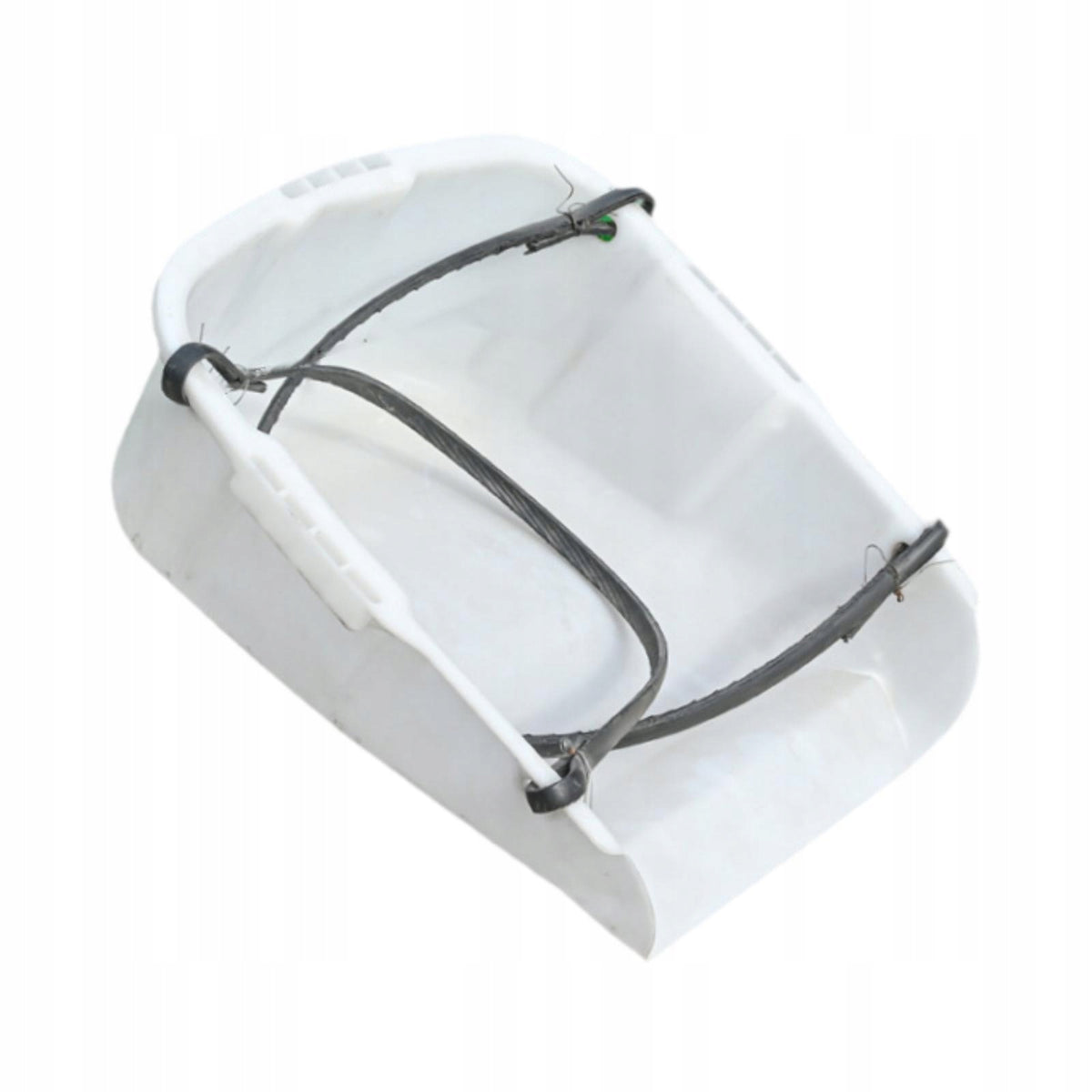 Dustpan with Handle Rope Portable Sweeping Supplies Farm Tool White Manufacturer code 15360070071