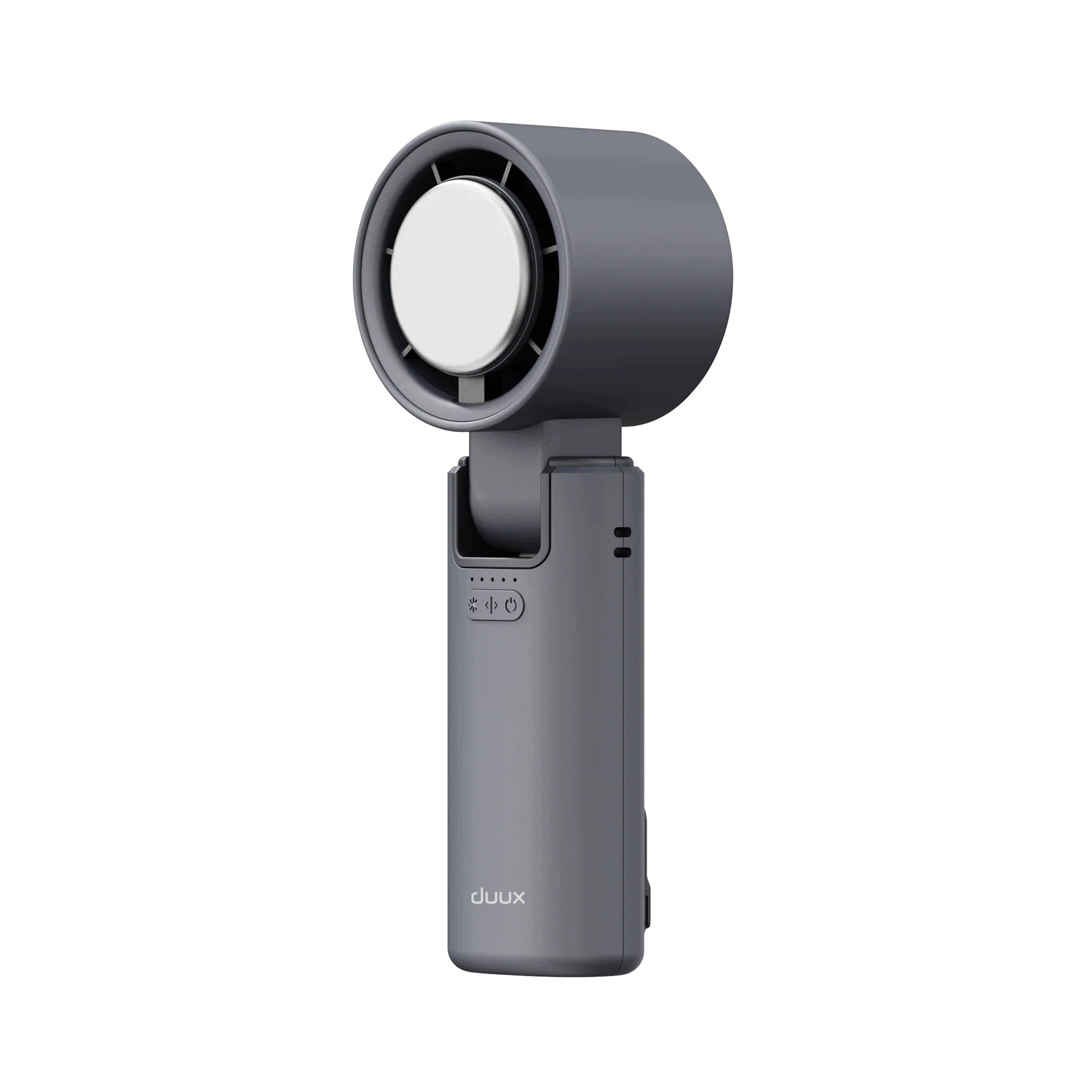 Duux Handheld Fan Mini Ice Air Conditioning Frost Battery 10h USB Grey