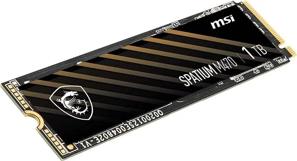 Interne Festplatte SSD MSI, M470 PCIe 4.0 NVMe M.2 1 TB