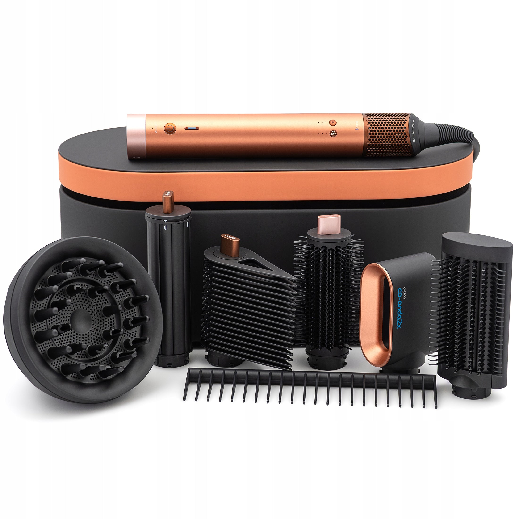 Dyson Airwrap Co-anda2x Curly+Coily Amber Silk