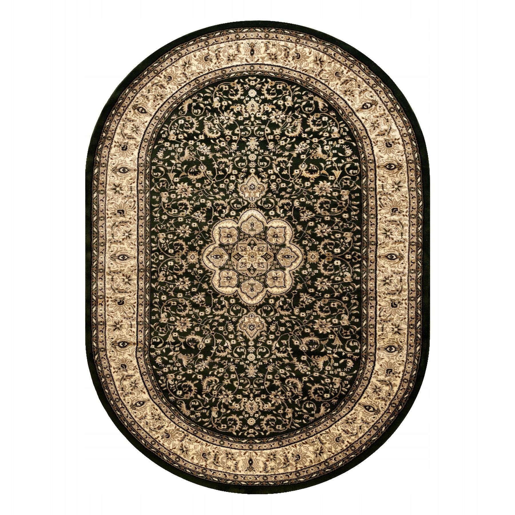 Teppich ROYAL ADR ovales Design 521 grün