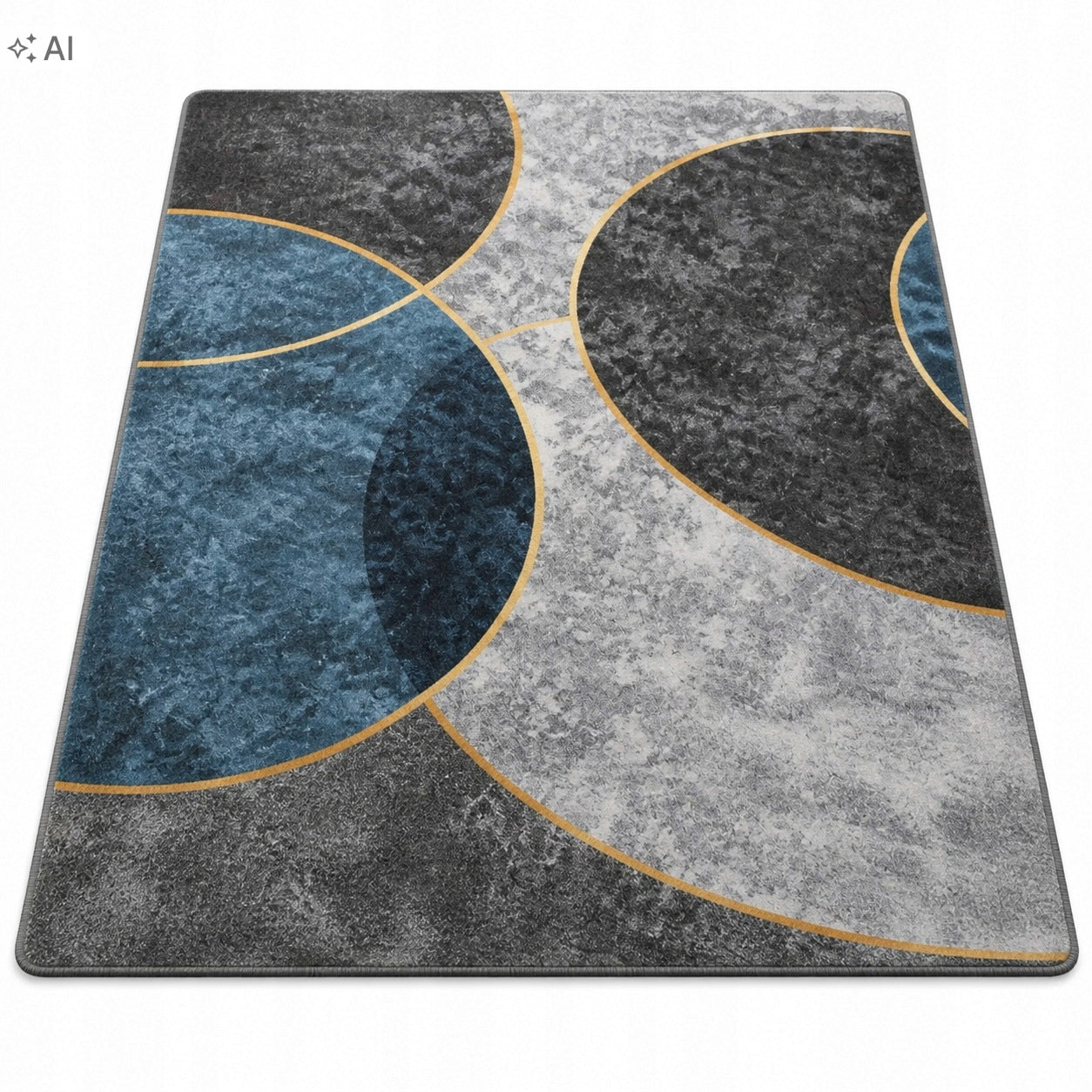Dywan geometryczny 200x300 cm nowoczesny do salonu w stylu loft