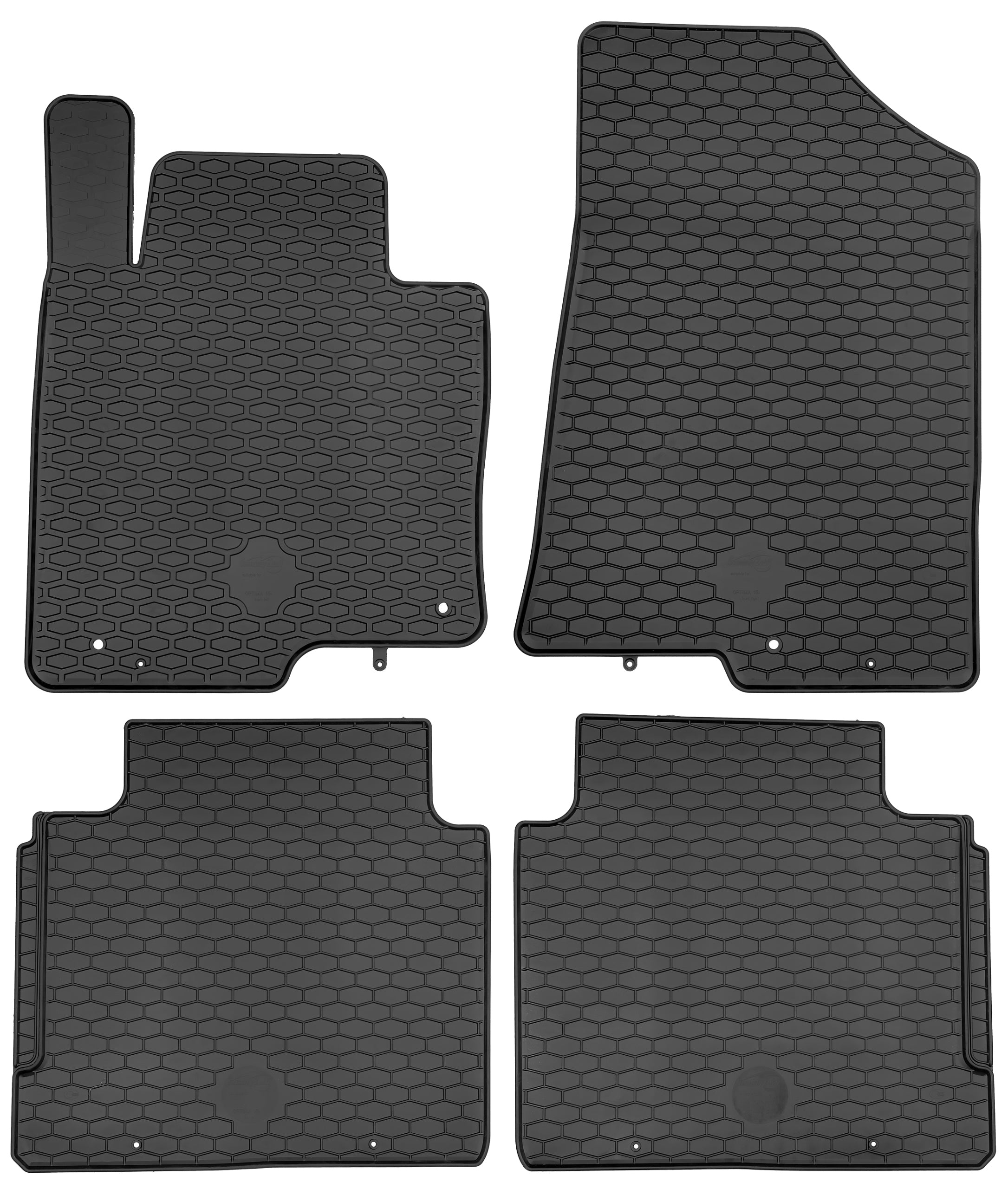 Kilimėliai KIA OPTIMA, OPTIMA SW 2015-> 4pcs. black/ 221004