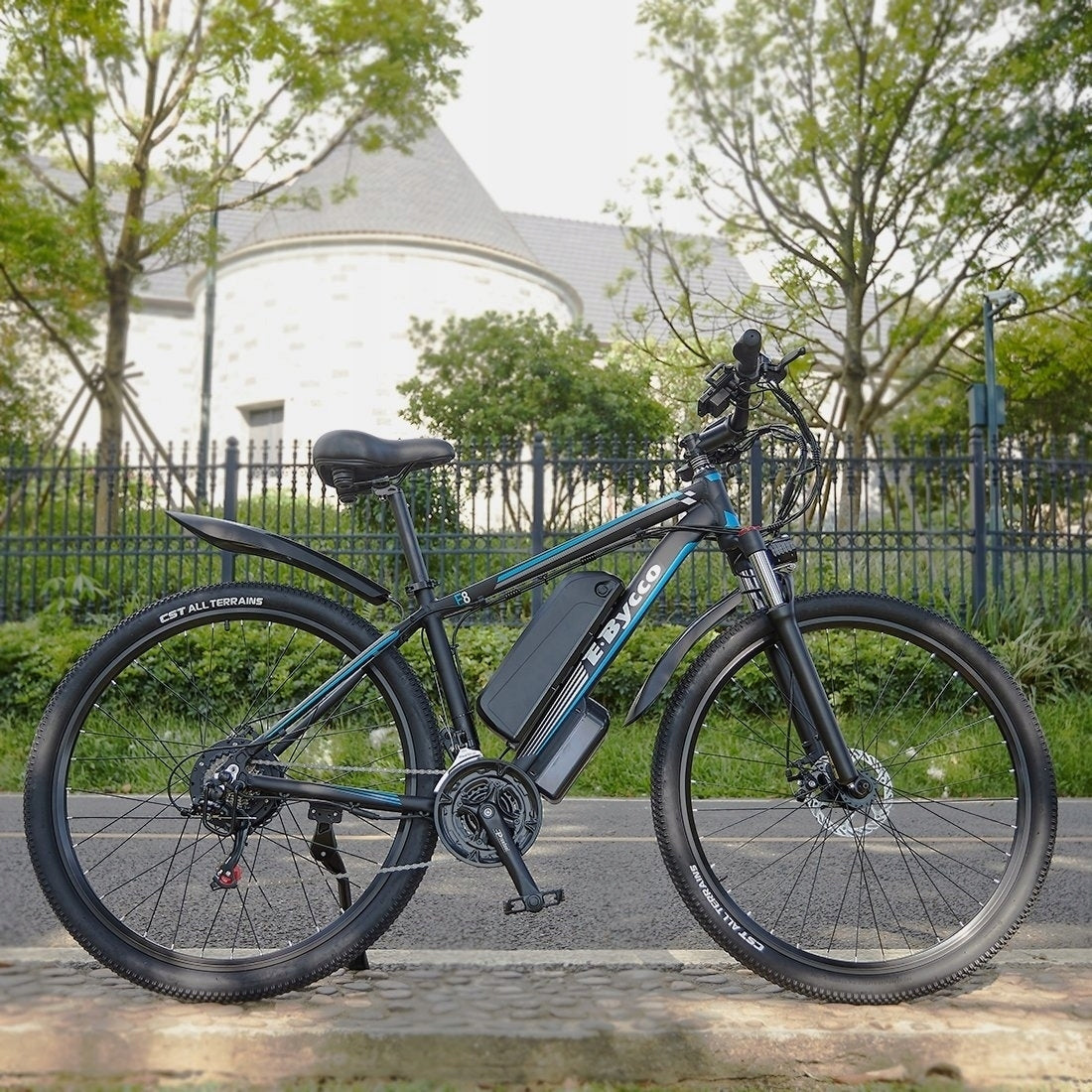 E-BYCCO E8 Electric Vehicles 750W 48V 17,5Ah 55km/h range 105km 29" MTB Packaging status original