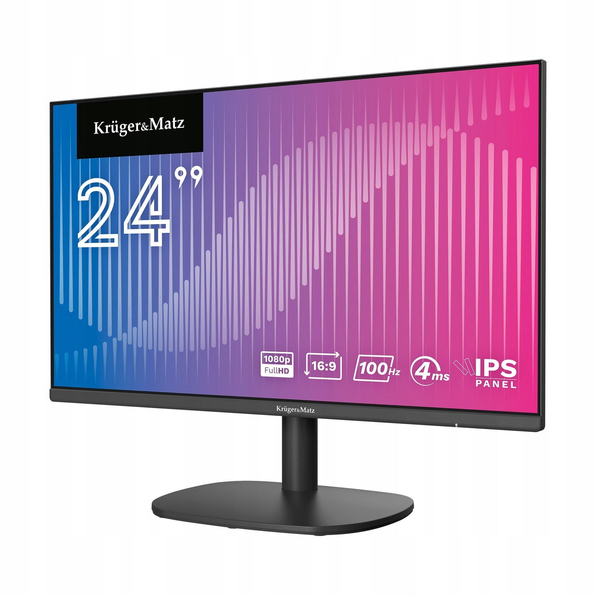 E-LED full HD computer LCD monitor IPS 100Hz 24″ HDMI VGA