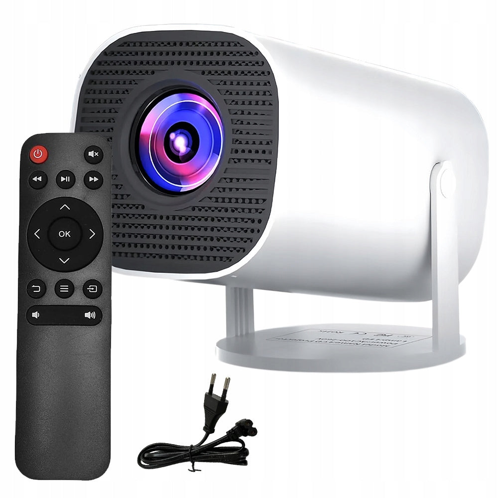 E110 4K ANDROID 11 WIFI PORTABLE PROJECTOR 6 5G 150 INCHES 180° NETFLIX