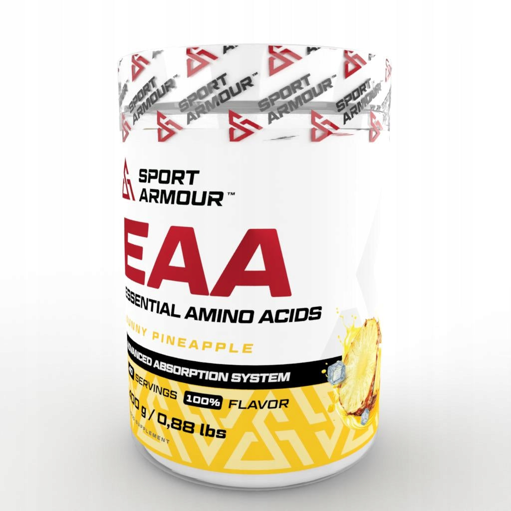 EAA Sport Armour 400g - Exogenous Amino Acids with Astragin, Aquamin, Bioperine Expiration date at least six months from the date of purchase