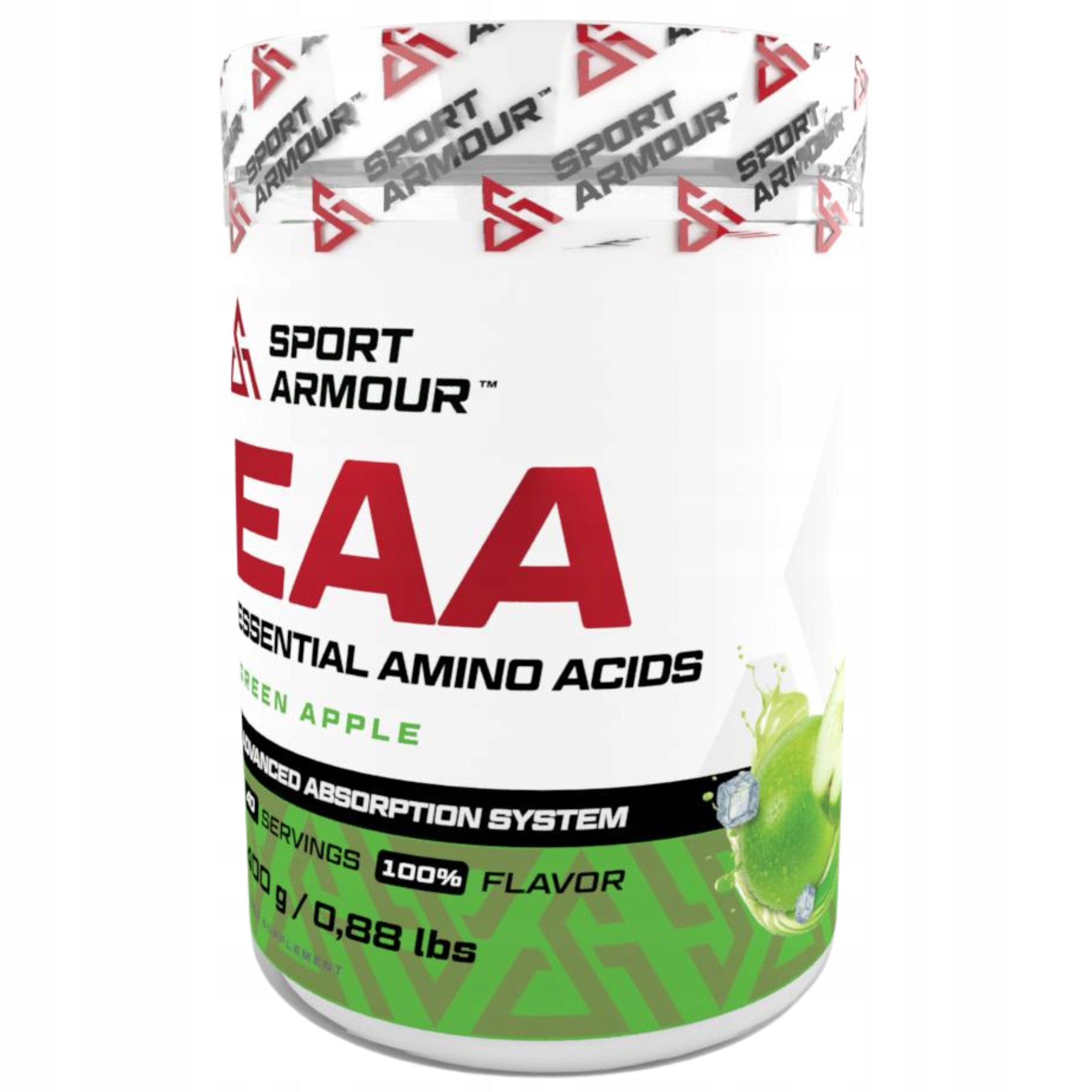 EAA Sport Armour 400g - Exogenous Amino Acids with Astragin, Aquamin, Bioperine Packaging status original