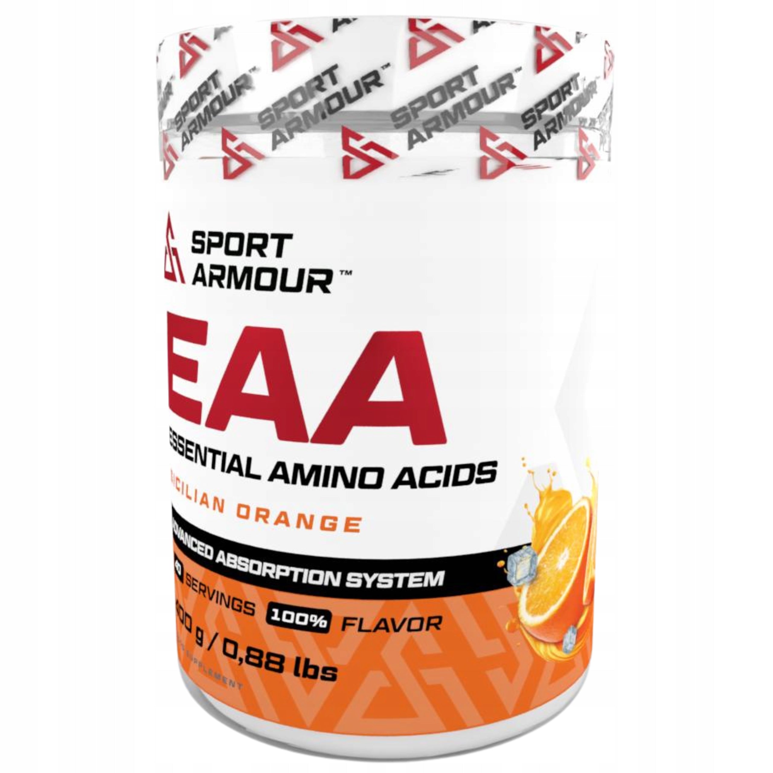 EAA Sport Armour 400g - Exogenous Amino Acids with Astragin, Aquamin, Bioperine Packaging status original
