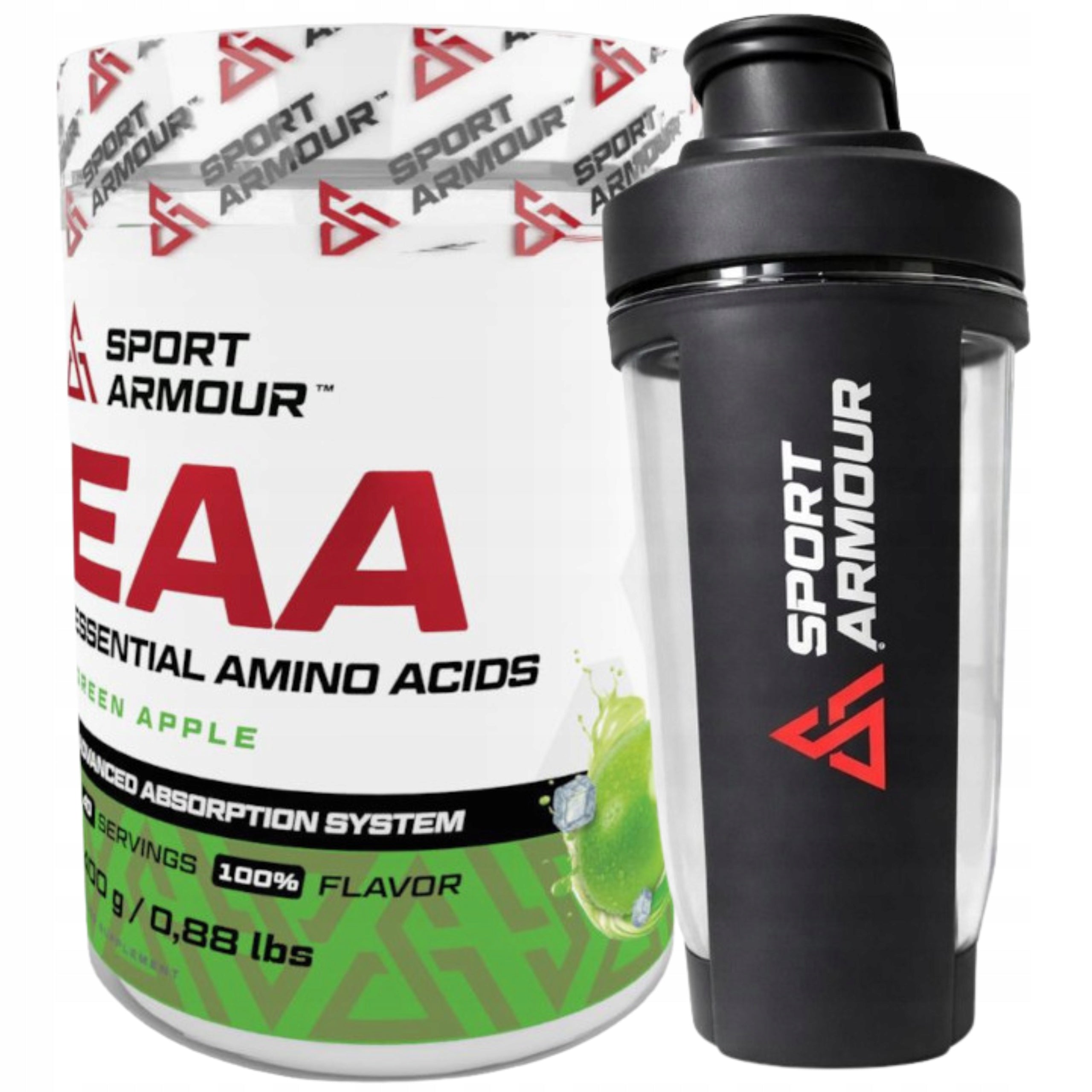 EAA Sport Armour 400g - Exogenous Amino Acids with Astragin, Aquamin, Bioperine