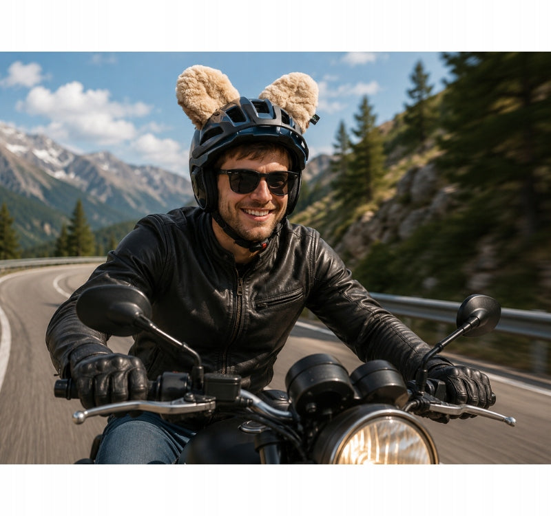 EARS BEAR bicycle helmet ornament children for bike scooter child ski Manufacturer no brand