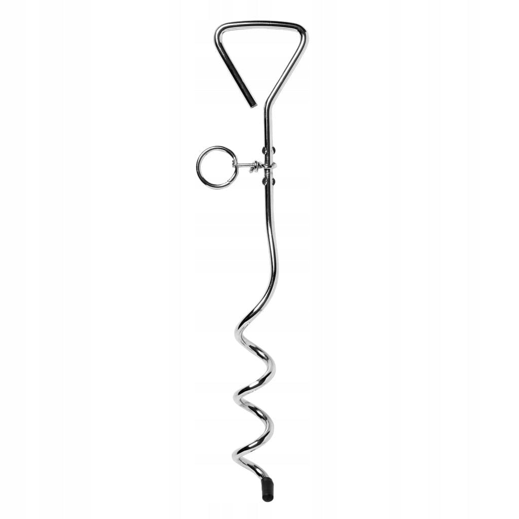 EARTH STAKE DOG CHAIN SCREW STAINLESS STEEL 9mm
