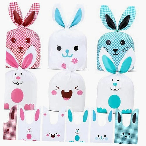 EASTER BAGS PAPER RABBIT EVA FOR CHILDREN GIFT 60 PCS.