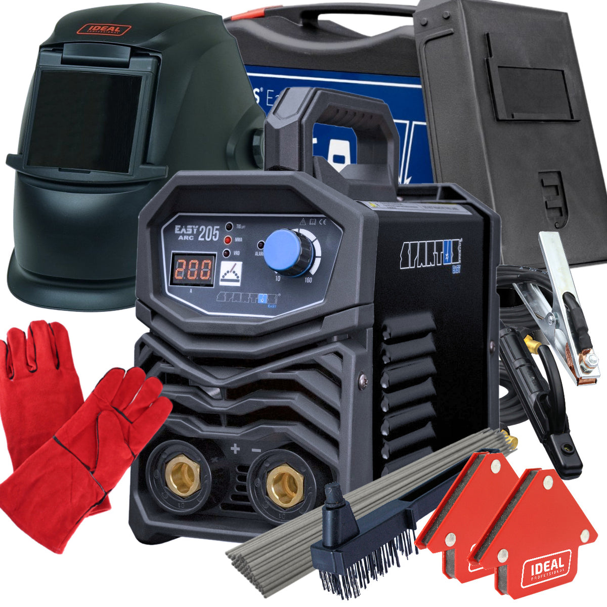 EASYARC 205 200A MMA INVERTER WELDING MACHINE IGBT SPARTUS
