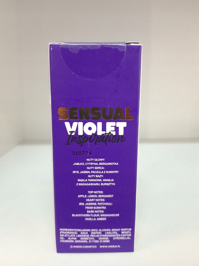 EAU DE PARFUM INGRID SENSUAL VIOLET 30ML EAN (GTIN) 5901468918072