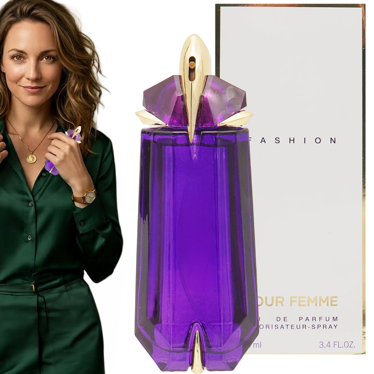 EAU DE PARFUM PERFUME FOR WOMEN STRONG DURABLE FLORAL ALEU 100ml